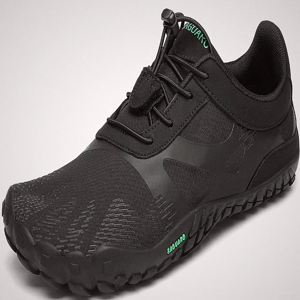 Barfußschuhe Herren Damen leicht atmungsaktiv Traillaufschuhe rutschfest Fitness
