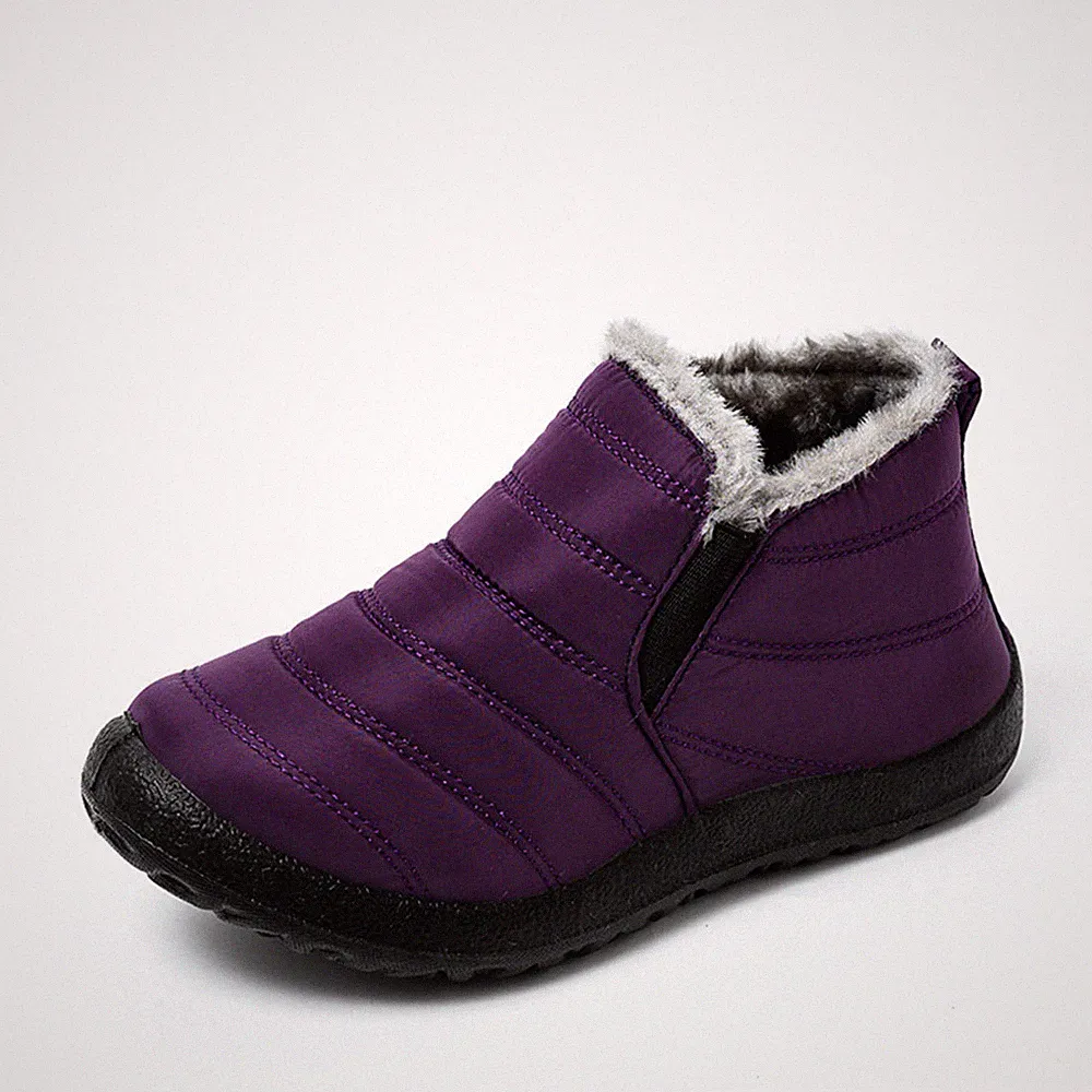 Barfußschuhe Winter Warm Traillaufschuhe Herren Damen Winterschuhe Sneaker DE