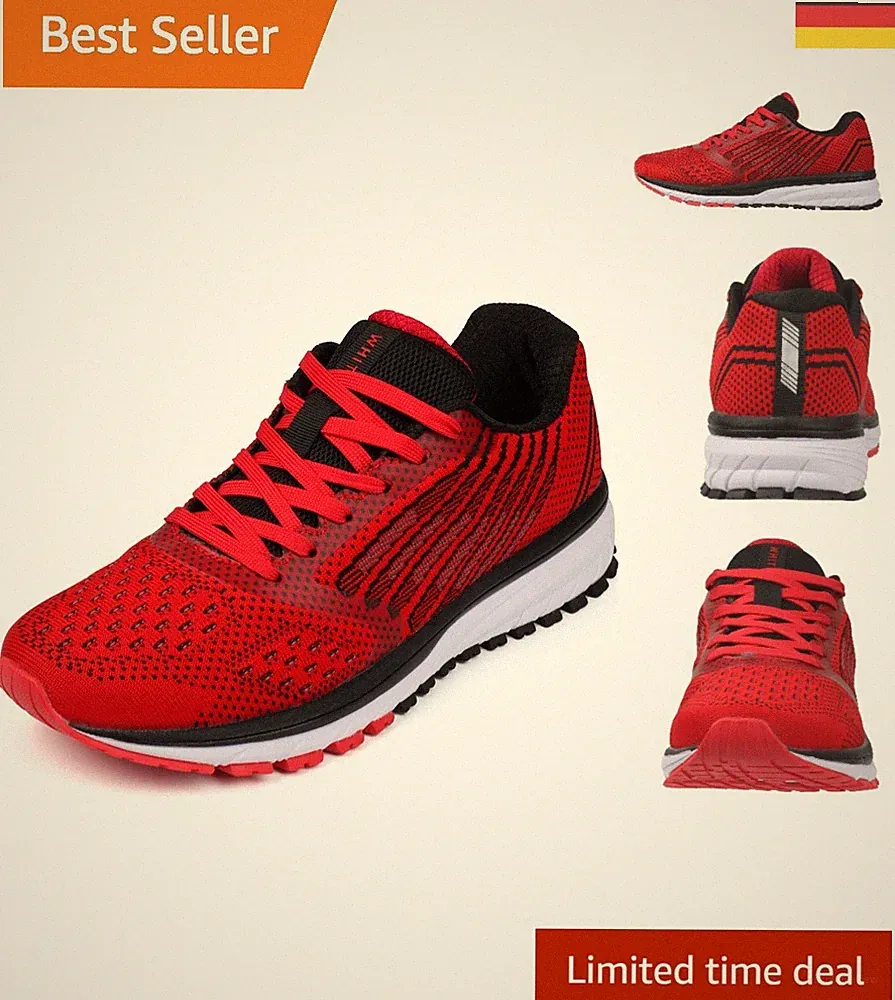 Bequeme Unisex Laufschuhe für Herren und Damen - Sportlich & Stilvoll 36-47