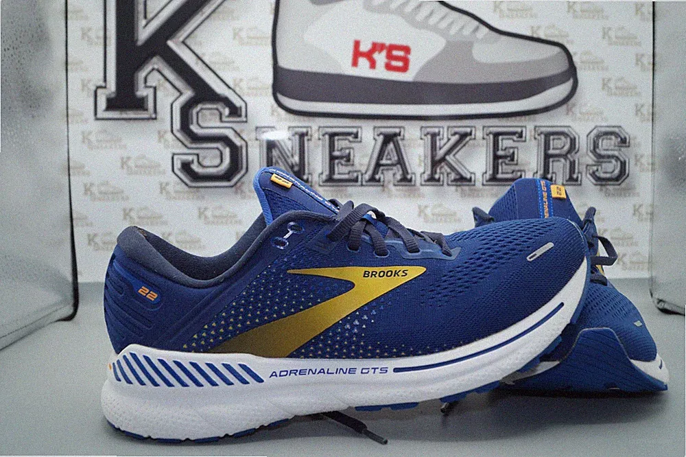 Brooks Adrenaline GTS 22 EU 42 US 8,5 Low Tops 1103662E458 Laufschuhe Blau Sport