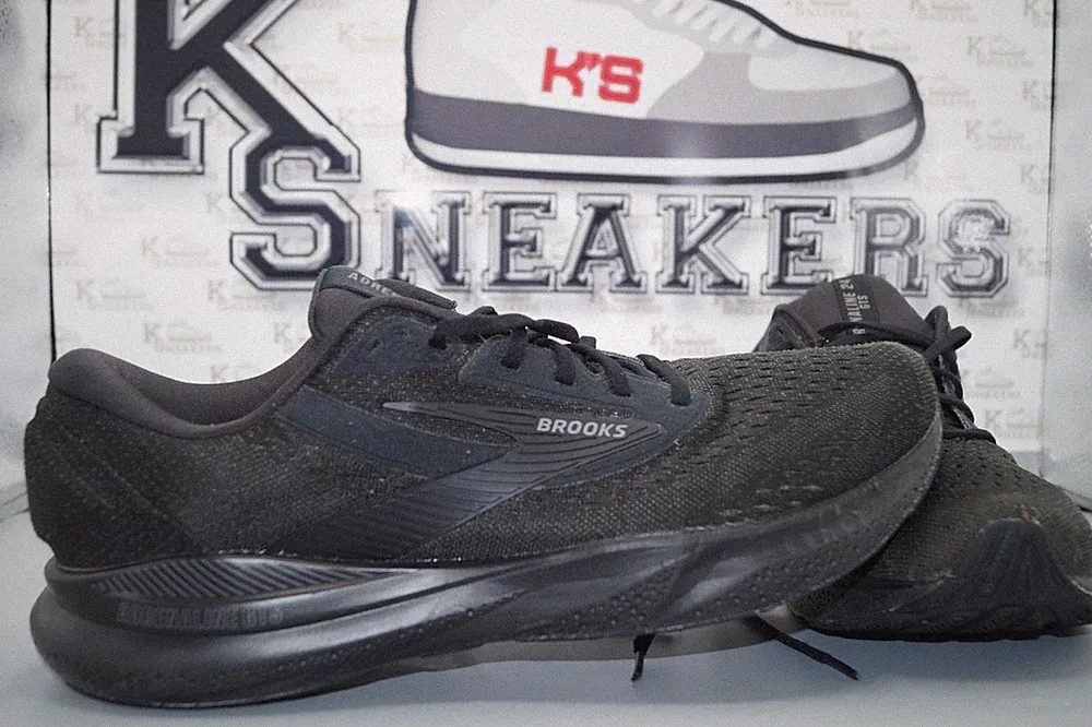 Brooks Adrenaline GTS 24 EU 47,5 US 13 Low Tops 1104371D020 Laufschuhe Schwarz