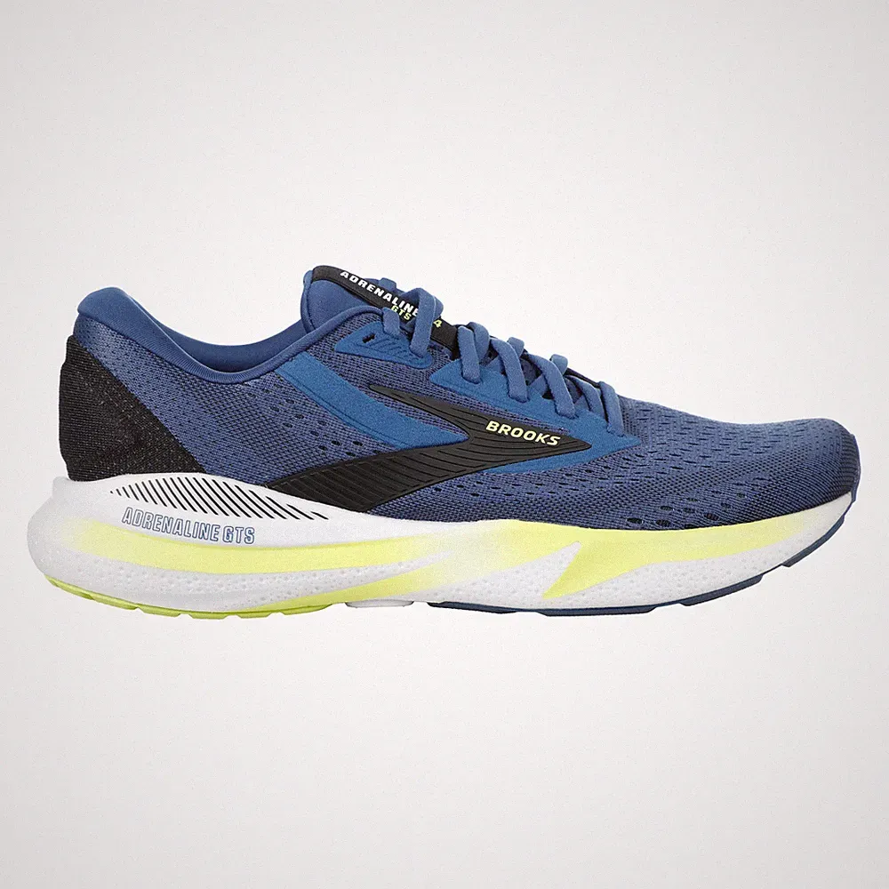 Brooks Adrenaline Gts 24 Herren Laufschuhe Blau 42,5 NEU