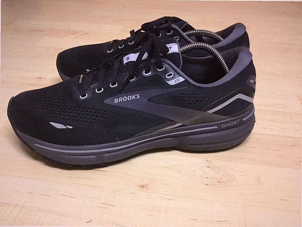 brooks ghost 15 gtx herren laufschuhe gore tex schwarz - Größe 46