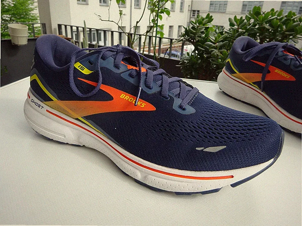 BROOKS GHOST 15 Herren Laufschuhe Schuhe Sneaker Gr.46,5(UK11,5 D) Normal f.Neuw