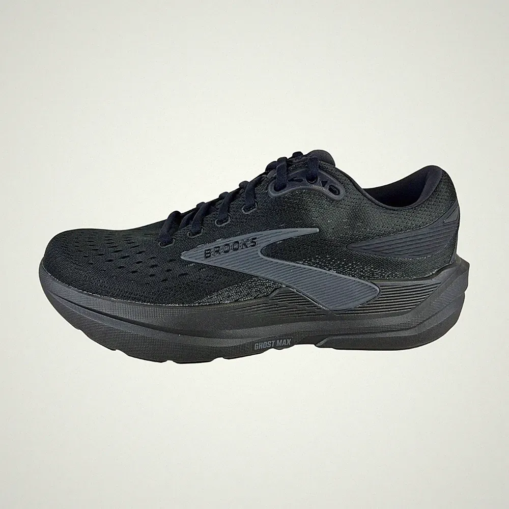 Brooks Ghost Max 3 Herren Neutral Laufschuhe Black/Black/Ebony 1104641D020