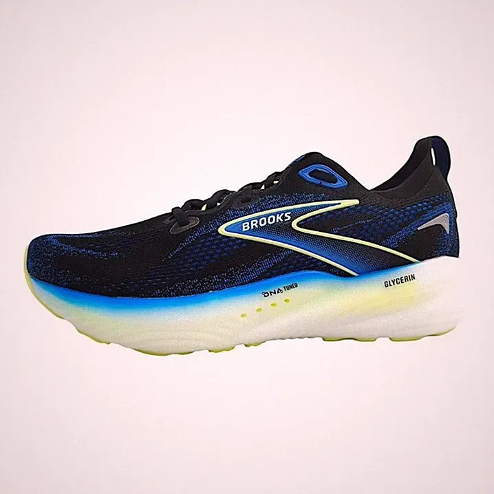 Brooks Glycerin 22 Sportschuhe Herren Laufschuhe Black/cobalt/neo yellow NEU