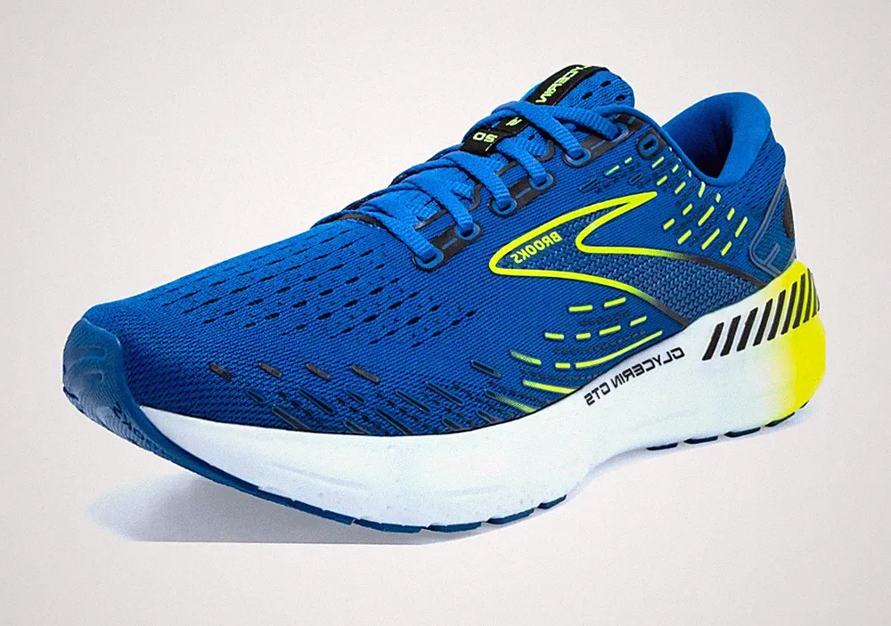 Brooks Glycerin GTS 20 Herren Laufschuhe Sportschuhe Blau Gr. 44 Schuhe