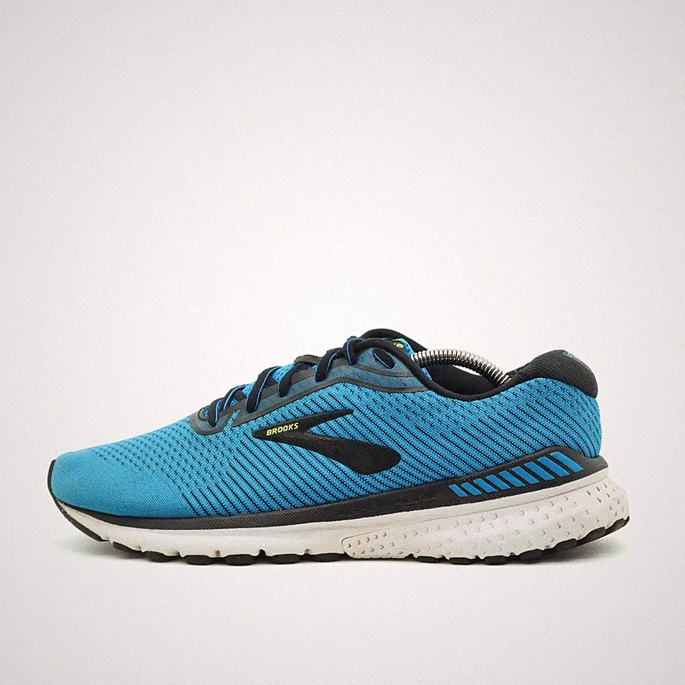 Brooks Herren Adrenaline GTS 19 Sneaker Blau Low-Top Laufschuhe EU 44