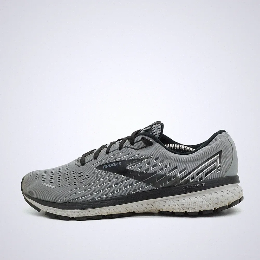 Brooks Herren Ghost 12 Sportschuh Grau Mesh Low-Top Atmungsaktiv Laufschuh EU 45