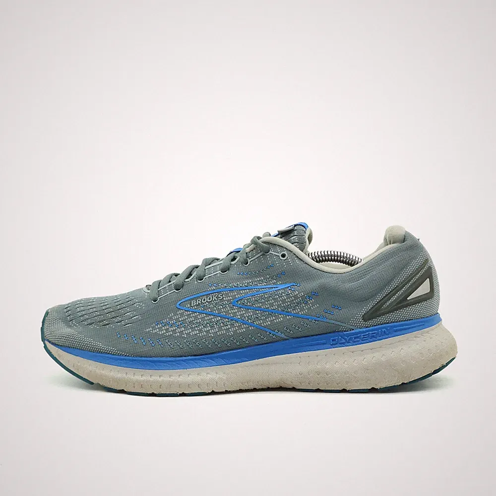Brooks Herren Glycerin 19 Sneaker Grau Blau Leichtgewicht Laufschuhe EU 46