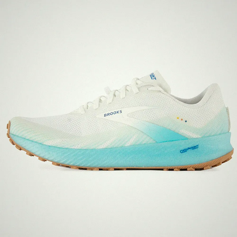 BROOKS Herren Laufschuhe 110352 Catamount Speed Trail Weiß / 41 (40.5) / Running