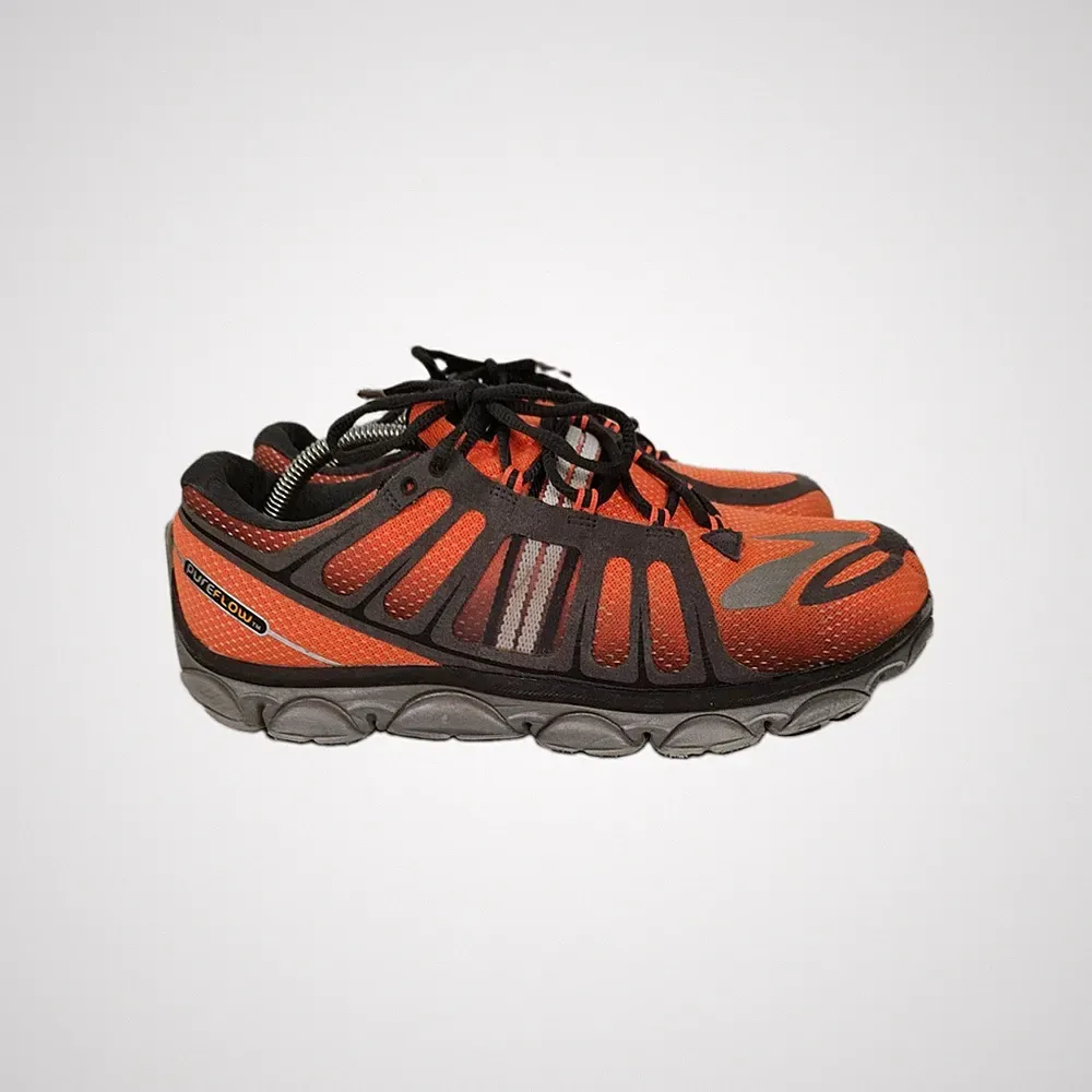 Brooks Herren Laufschuhe Gr. 44,5 Schwarz Leichtgewicht Logo Schnürung