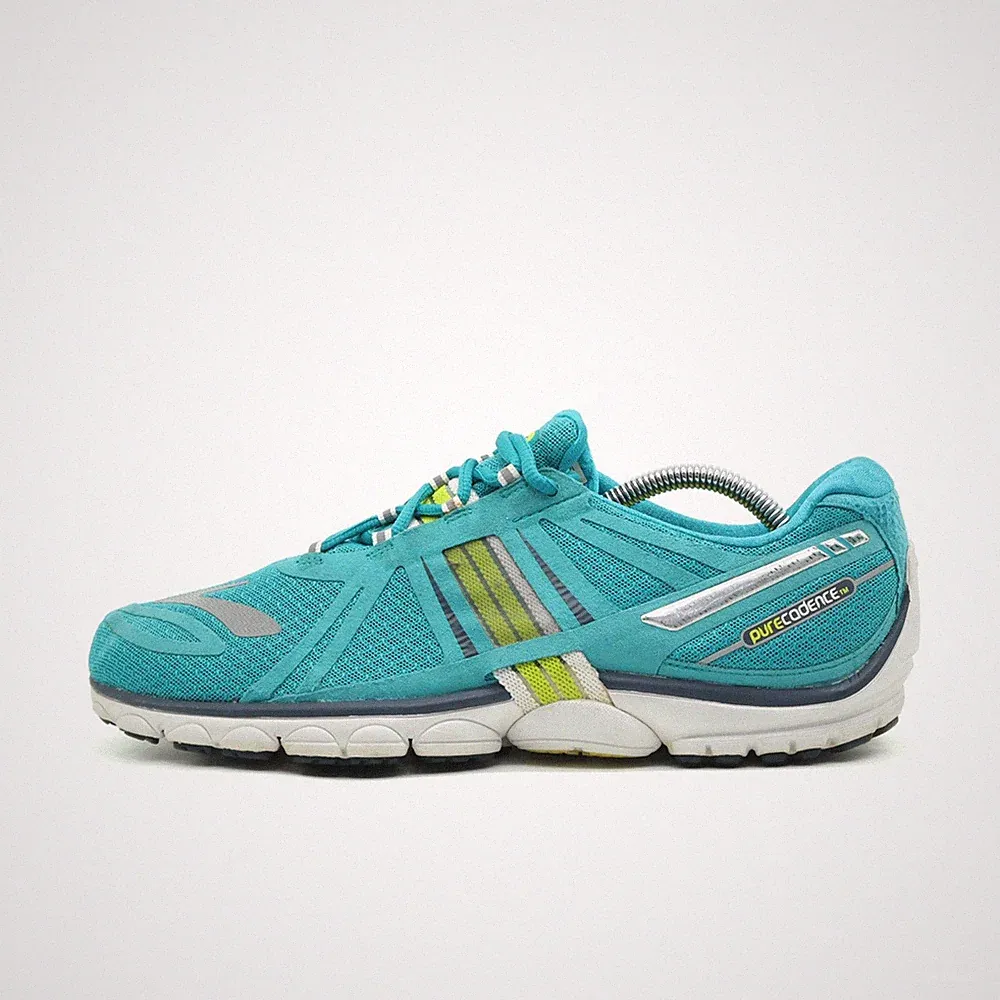 Brooks Herren PureCadence 1 Schuhe Türkis Mesh PureProject Laufschuhe EU 44.5