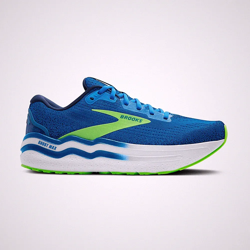 Brooks Herren Sneaker Blau Ghost Max 2 Laufschuhe UK 6 bis 11,5 - UVP 145,00 £