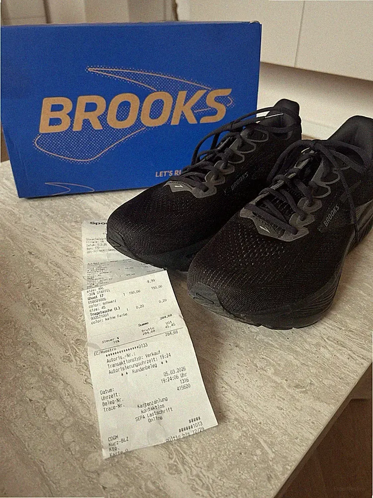 Brooks Laufschuhe Gr. 45 – nur 1x getragen – mit Kassenbon – Top Zustand