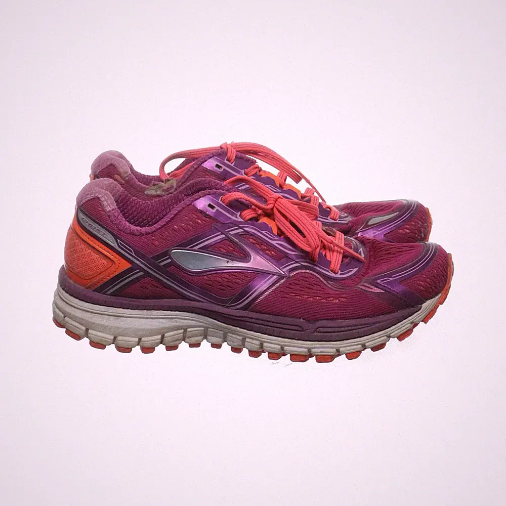 Brooks, Laufschuhe, Größe: 38 1/2, Lila/Orange, Damen #Zq3