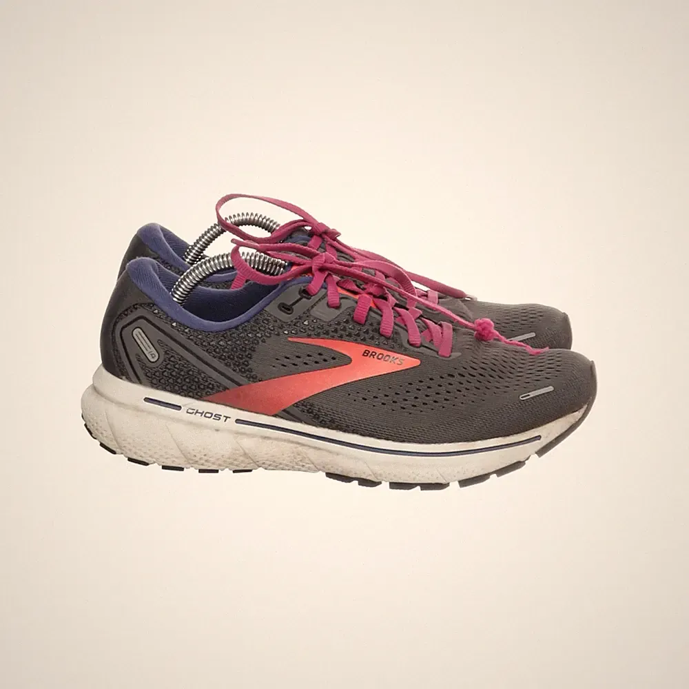 Brooks, Laufschuhe, Größe: 40, model: ghost 14, Grau/Rot/Lila, Damen #rty
