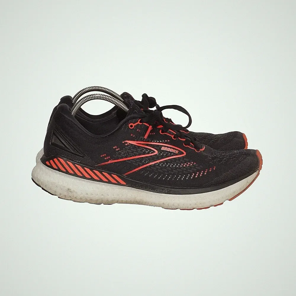 Brooks, Laufschuhe, Größe: 42, Glycerin Gts 19, Grau/Rot/Weiß, Damen #z1P