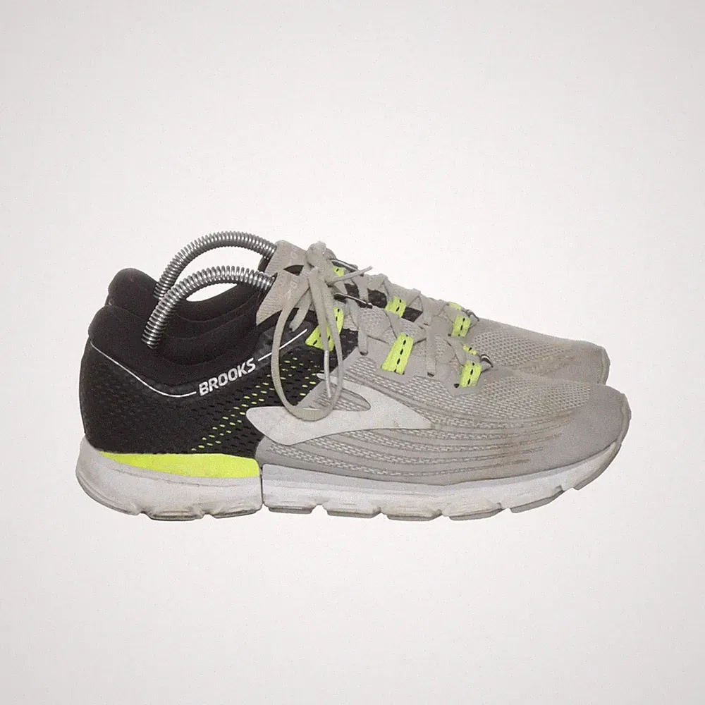 Brooks, Laufschuhe, Größe: 42, Neuro 3, Grau/Schwarz/Grün, Herren #p4k
