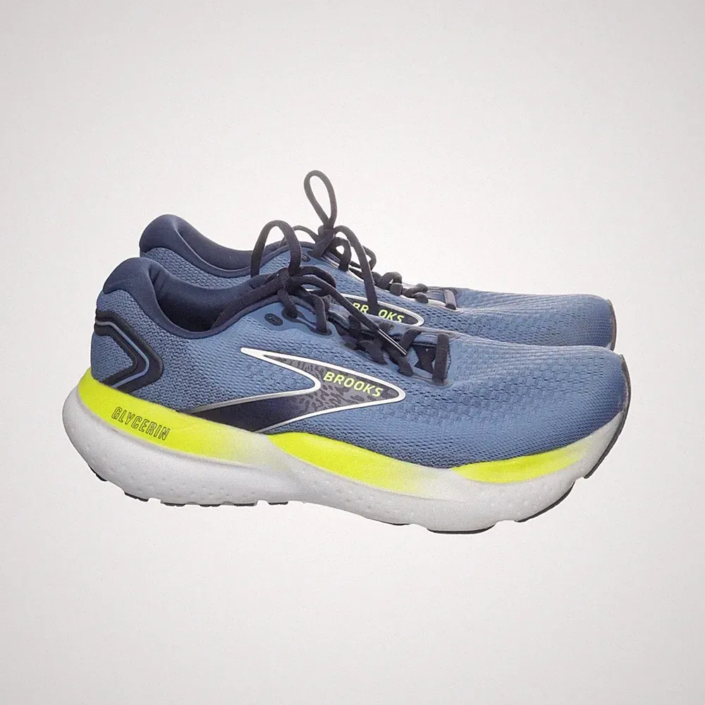 Brooks, Laufschuhe, Größe: 43, Blau/Gelb, Herren #Sc9