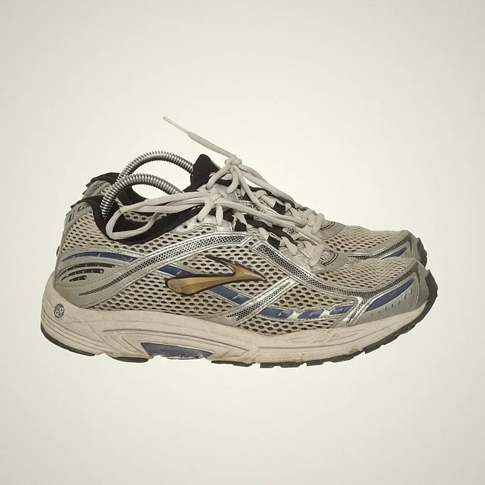 Brooks, Laufschuhe, Größe: 44 1/2, model: dyad, Grau/Blau/Weiß, Herren #5vq