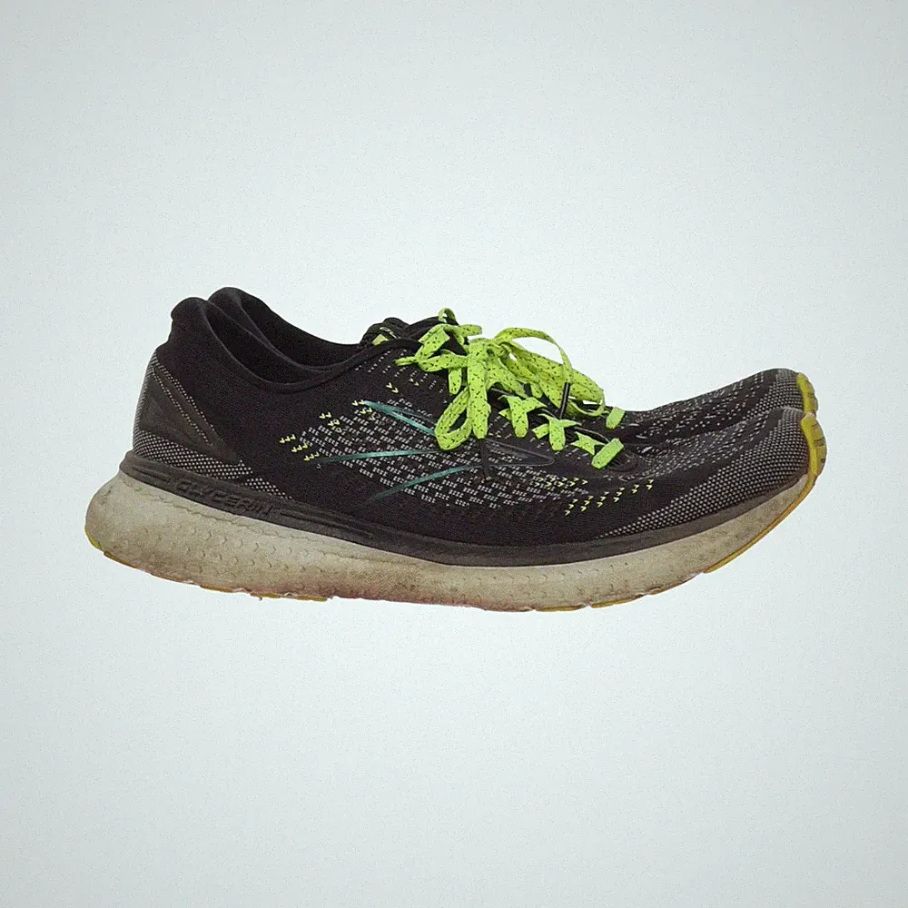 Brooks, Laufschuhe, Größe: 44 1/2, Schwarz/Grün, Herren #rTD