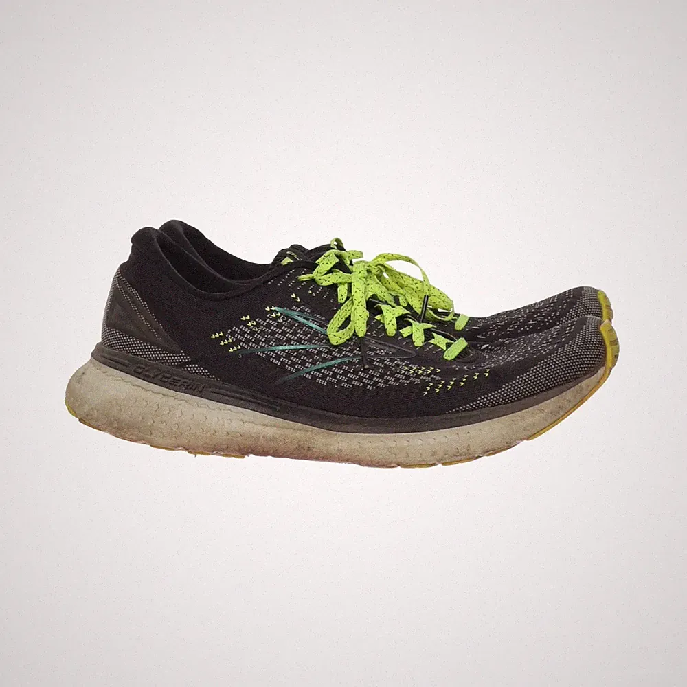 Brooks, Laufschuhe, Größe: 44 1/2, Schwarz/Grün, Herren #rTD