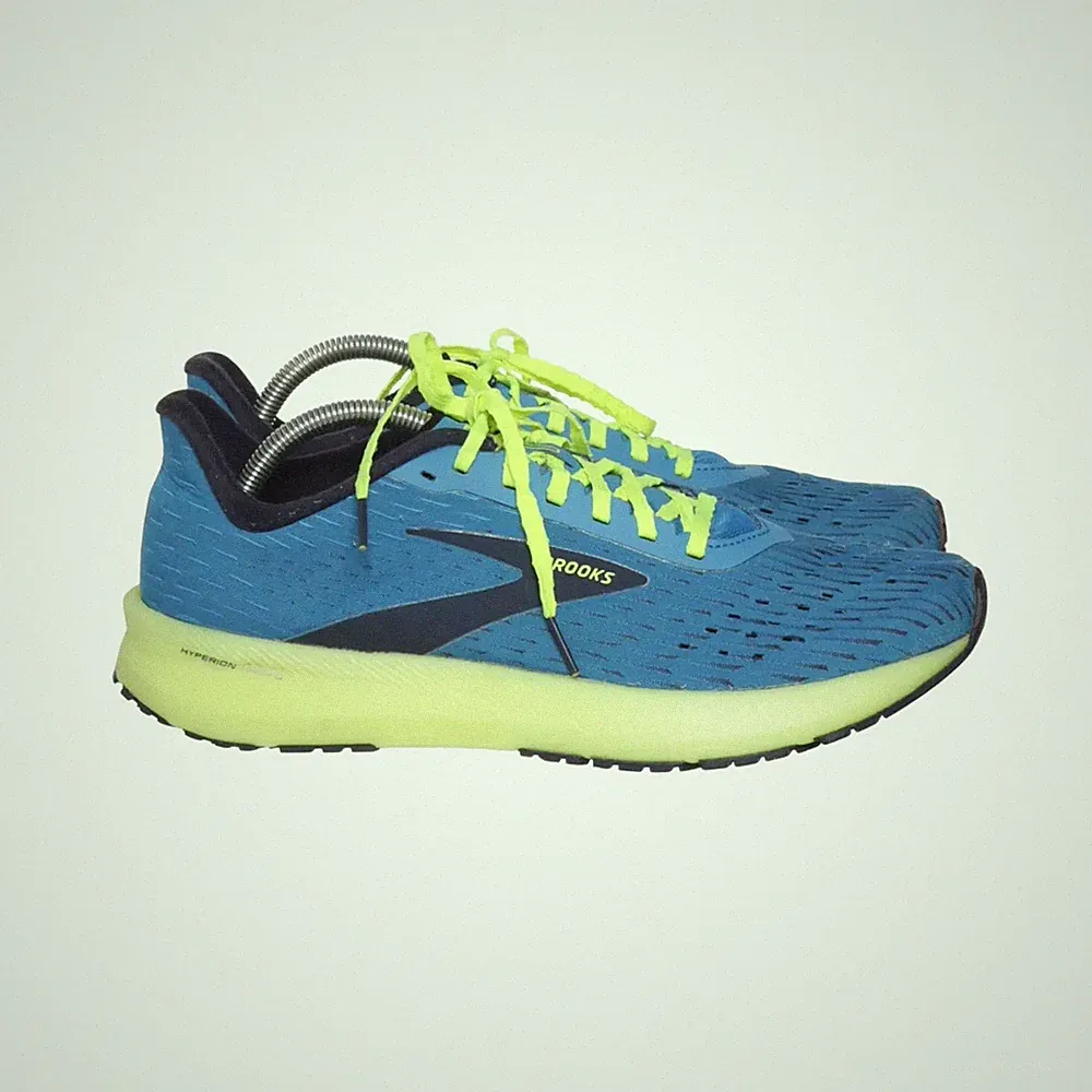 Brooks, Laufschuhe, Größe: 44, model: ghost 14, Blau/Gelb/Schwarz, Herren #j8p