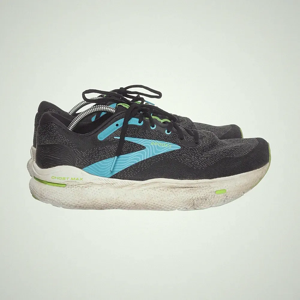 Brooks, Laufschuhe, Größe: 45 1/2, Schwarz/Blau/Grün, Herren #rmd