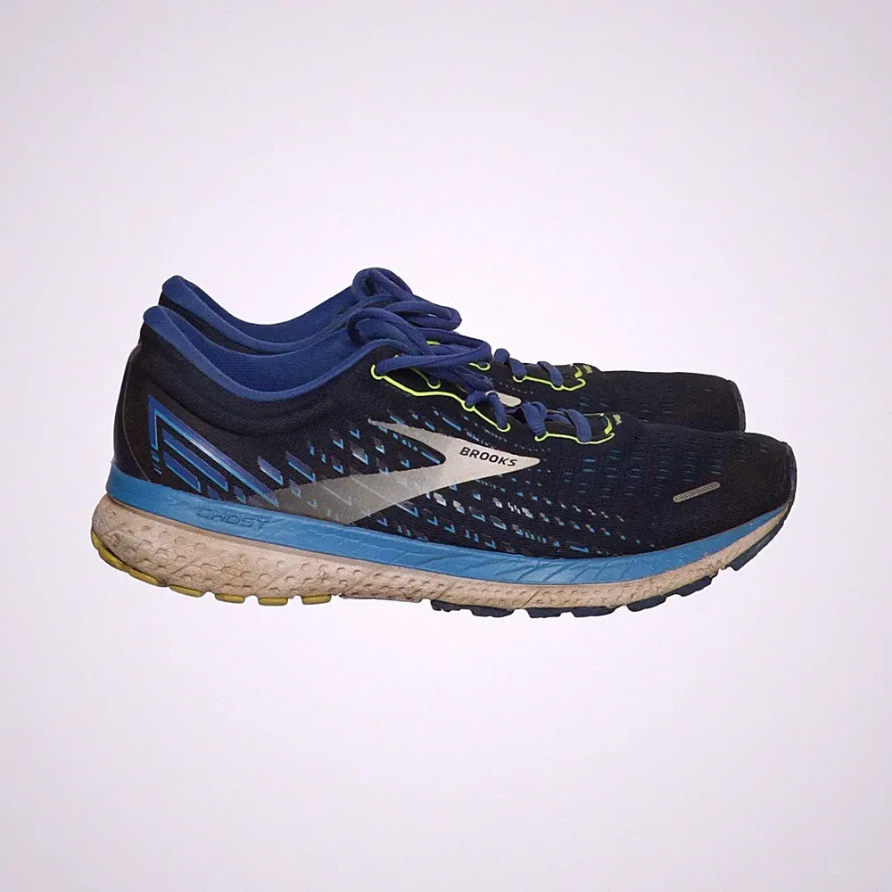 Brooks, Laufschuhe, Größe: 45, model: ghost, Blau/Mehrfarbig, Herren #191