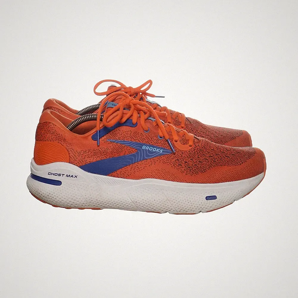 Brooks, Laufschuhe, Größe: 46, Ghost Max, Orange/Blau/Weiß, Herren #iZC