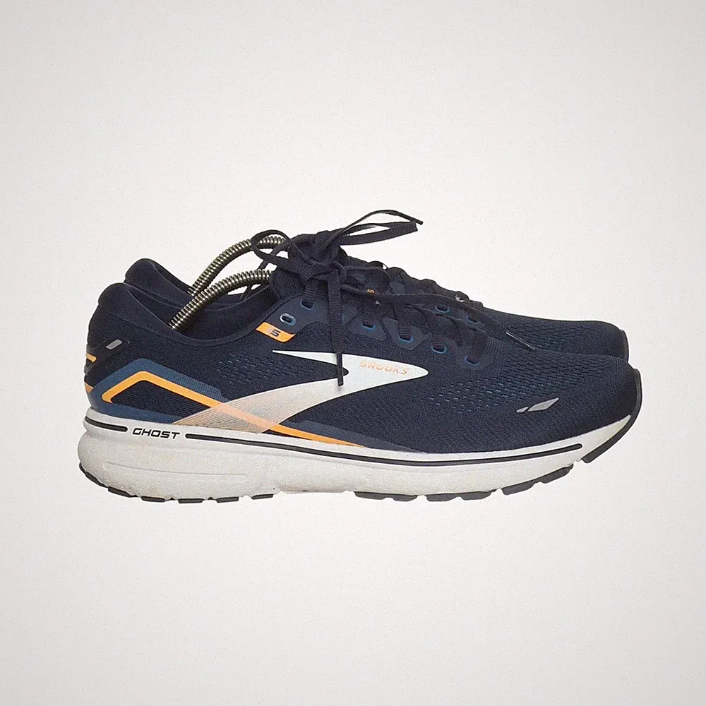 Brooks, Laufschuhe, Größe: 46, model: ghost 15, Blau/Weiß, Herren #f9r