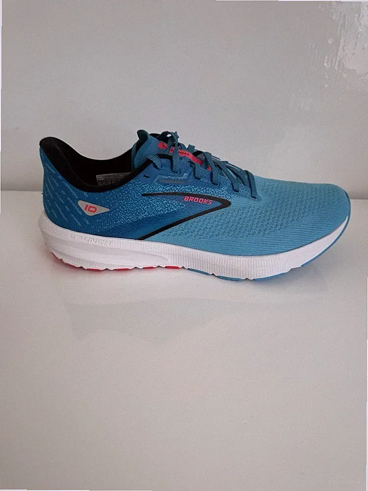 Brooks Launch 10 Herren Laufschuhe Running Schuhe Crystal Seas Blau Gr. 44