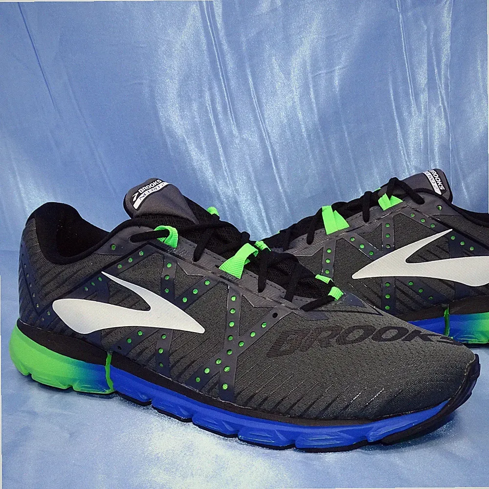 BROOKS NEURO 2 LAUFSCHUHE GR 45,5 HERREN SCHUHE SNEAKER ADRENALIN GLYCERIN RAR