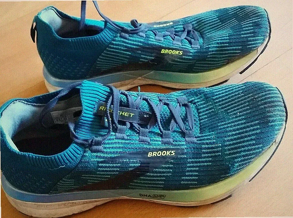 BROOKS Ricochet 2 Laufschuhe Gr. 43 (27,5cm) Energize Neutral