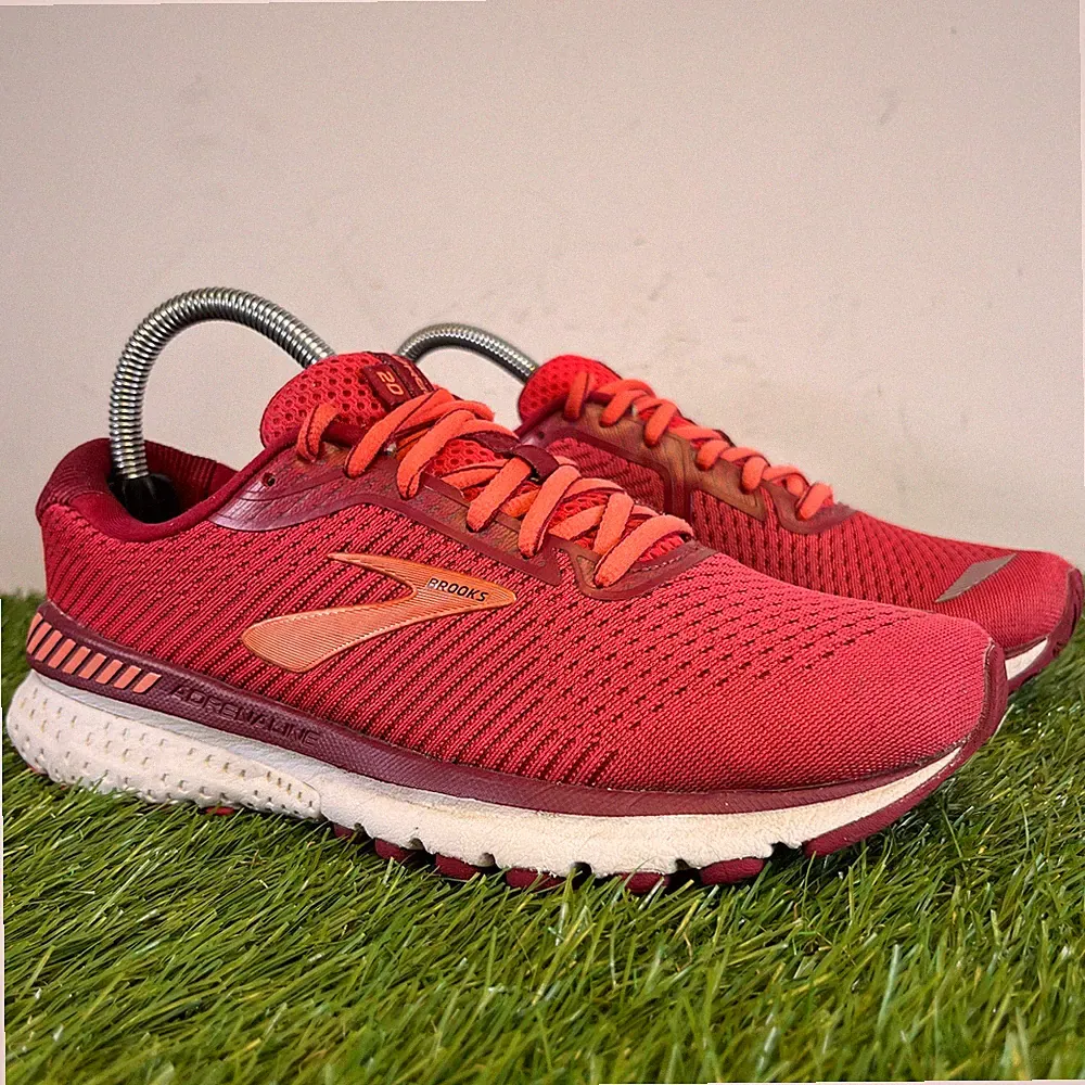 Brooks Turnschuhe Größe 5 Damen rot Adrenaline GTS 20 Performance Laufschuhe