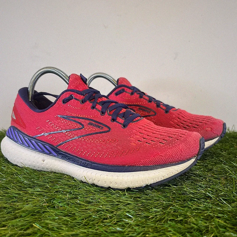 Brooks Turnschuhe Größe 7 Damen rot Glycerin GTS 19 Komfort Schnürschuhe Laufschuhe