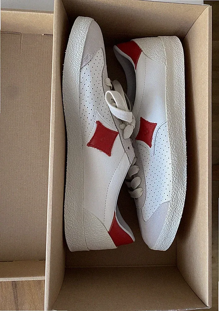 Brütting Sportschuhe Melbourne, Herren weiß neu Gr. 43 1/3 original komfortabel