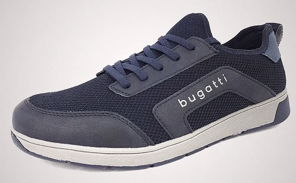 Bugatti Arriba Herrenschuhe Schnürschuhe Sneaker Blau Freizeit