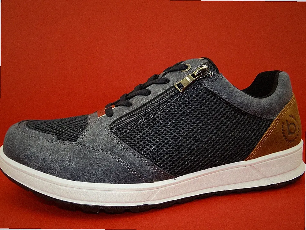Bugatti Sneaker Turnschuhe Laufschuhe Herren Schuhe Gr.42 Dark Blu