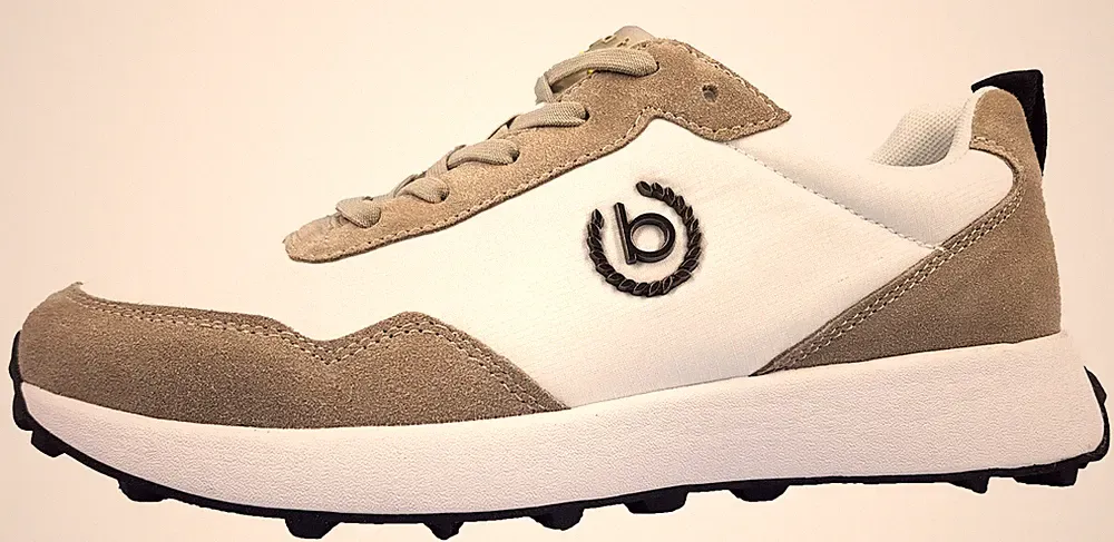 Bugatti Wallas Herrenschuhe Schnürschuhe Sneaker Weiß Freizeit
