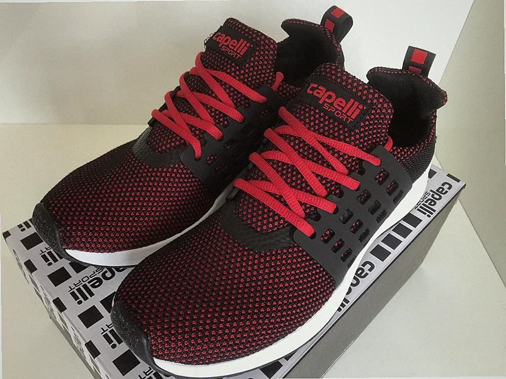Capelli Sport NY Flex Black/Red AGX -1561 Grösse EU 45.5 US 11.5 Laufschuhe