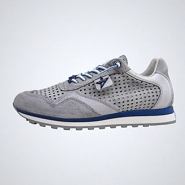 Cetti Herrenschuhe Schnürschuhe Grau Freizeit