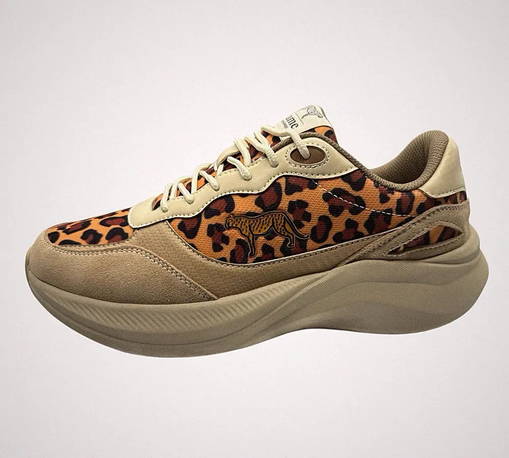 Cheetah Echtleder Unisex Freizeit Sportschuhe Turnschuhe Sneaker Laufschuhe