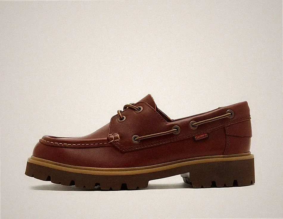 Clarks Originals Cleyhill Herren Bootsschuh in Braun