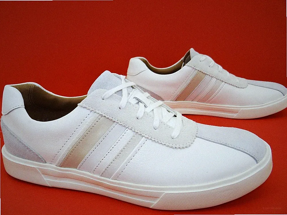 Clarks Un Costa Band Sneaker Laufschuhe Halbschuhe Freizeit Herren Leder Gr.42