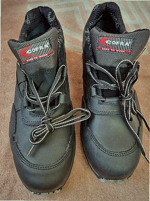 Cofra Braddock Sicherheitstrainer S3, schwarz UK Größe 11, Aluminium-Zehenkappe