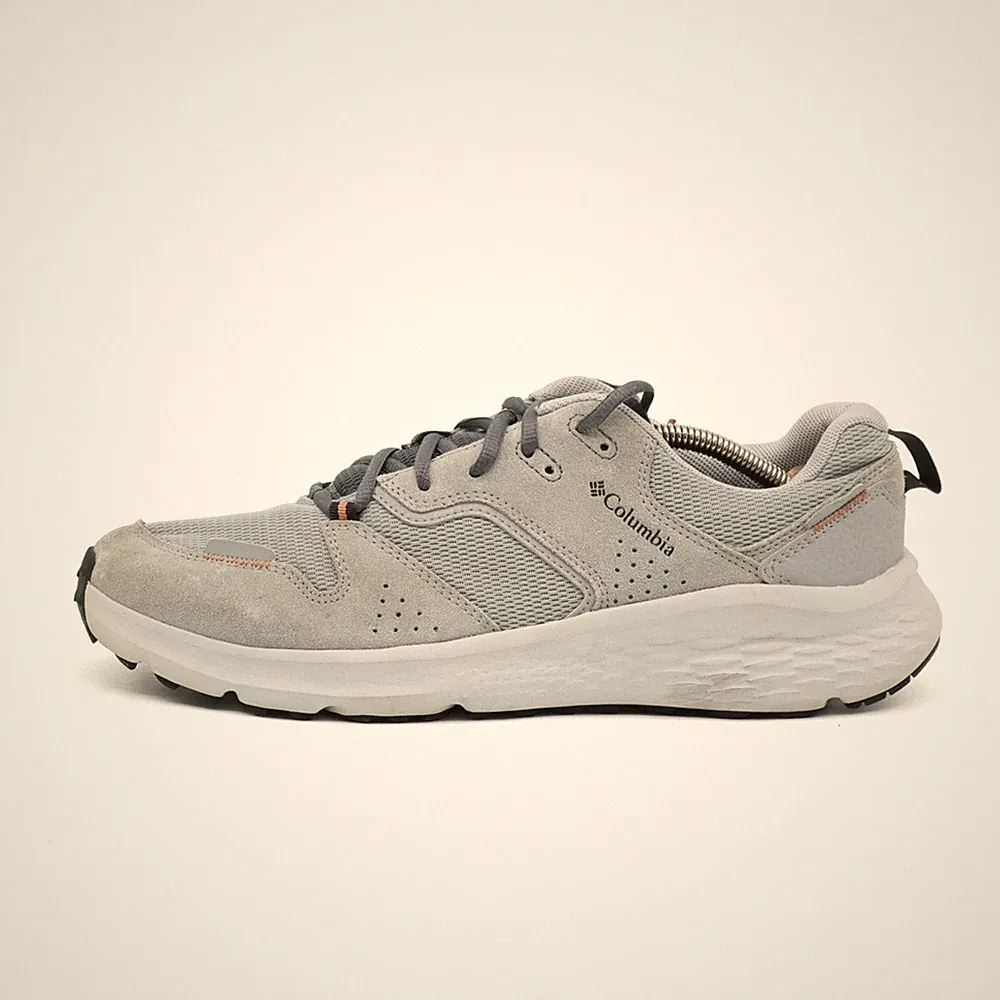 Columbia Herren BM7306 Laufschuhe Grau Mesh, Wildleder Outdoor Sneaker EU 43.5
