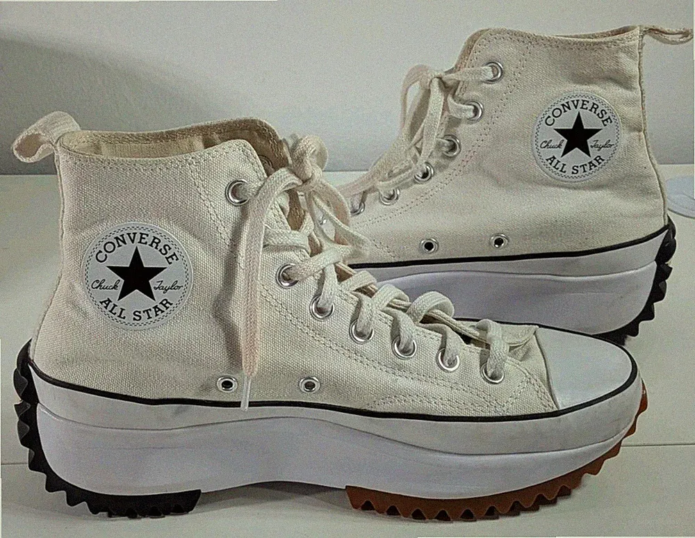 Converse Run Star Hike Hi All Terrain 166799C Unisex Plateauschuhe UK Größe 7,5
