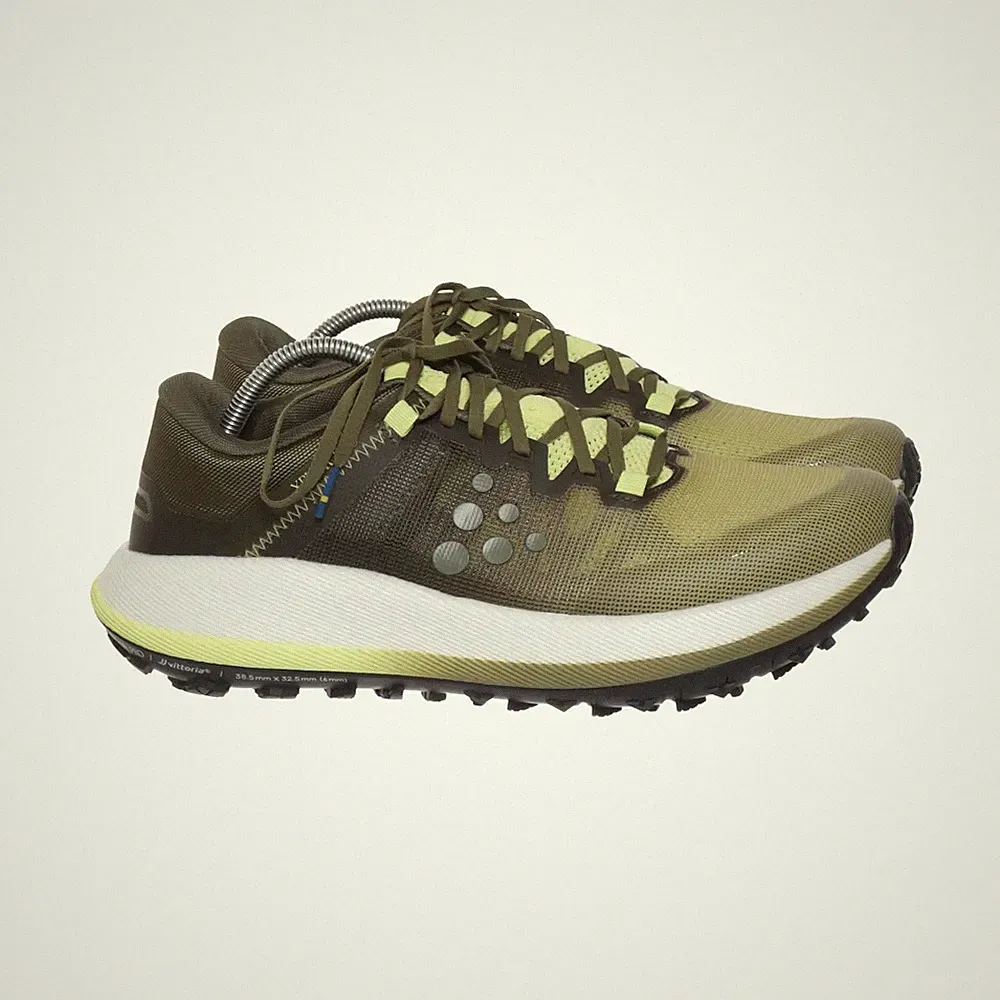 Craft, Laufschuhe, Größe: 43 1/2, Xplor Pro, Grün/Gelb/Schwarz, Herren #G5S